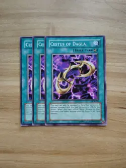 Yu-Gi-Oh - Cestus Of Dagla 3X - Full Playset - Image 1
