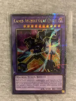 Yugioh x1 Chaos Ancient Gear Giant MP24-EN042 Quarter Century (Near Mint!) - Image 1