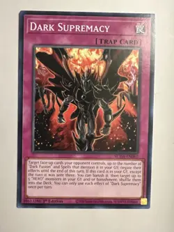 Yu-Gi-Oh! - Dark Supremacy - SUDA-EN067 - Supreme darkness - 1st Ed - NM/M - Image 1