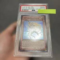 Yu-Gi-Oh PSA10 Lady of the Lake SHSP-EN084 Secret Rare 2013 English - Image 3
