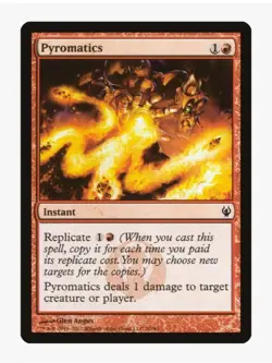 Pyromatics | MTG Duel Decks DDJ | Replicate | Instant | MTG Magic Card | LP-NM - Image 1