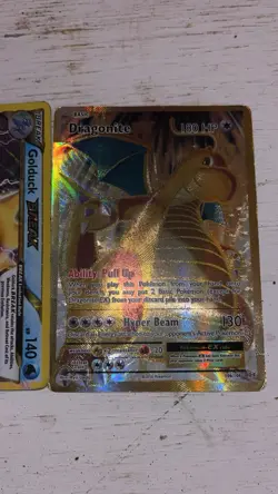 Pokemon TCG Dragonite-EX Evolutions Full Art Holo Card 106/108 Ultra Rare - Image 1