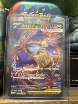 Mega Latias EX SIR 181/132 Secret Rare Pokemon Card (PACK FRESH) Mega Evolutions - Image 1