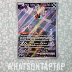 Pokemon Card Iron Bundle 066 Black Star Promo Scarlet Violet Paradox Rift ETB LP - Image 1