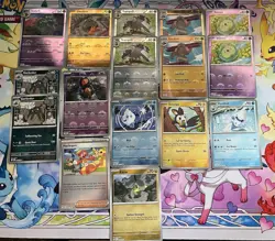 Pokemon TCG 2025 Black Bolt White Flare Assorted Card Lot Of 33 - Image 1