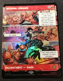 Maximum Carnage - Foil - Borderless - SPM - MTG - EN - NM - 0225 - Image 1