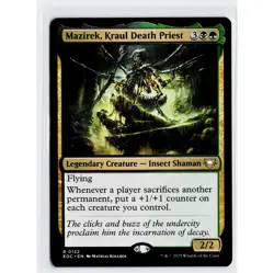 MAZIREK, KRAUL DEATH PRIEST mtg NM-M Commander: Edge of Eternities 1 Rare - Image 1