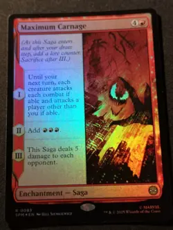 Maximum Carnage - Foil - SPM - MTG - EN - NM - 0083 - Image 1
