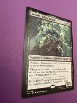 MTG Venom, Eddie Brock (12/26) Marvel's Spider-Man Eternal NM - Image 3