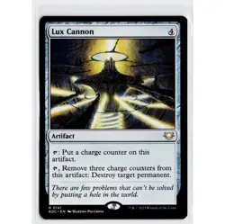 LUX CANNON #141 MTG COMMANDER: EDGE OF ETERNITIES - Image 1