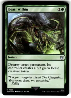 Beast Within Universes Beyond: Doctor Who Regular MTG - Image 1