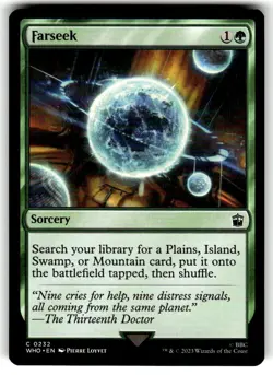 Farseek Universes Beyond: Doctor Who Regular MTG - Image 1