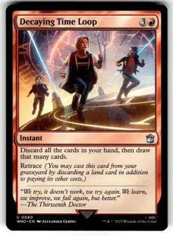 Decaying Time Loop Universes Beyond: Doctor Who Regular MTG - Image 1