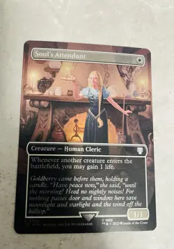 Soul's Attendant Borderless Commander: The Lord of the Rings MTG Card - Image 1