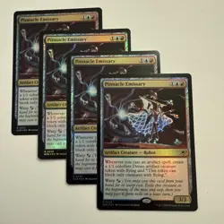 4x Pinnacle Emissary FOIL 223 Edge of Eternities EOE MTG Rare Unplayed Mint M/NM - Image 1