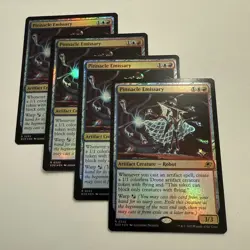 4x Pinnacle Emissary FOIL 223 Edge of Eternities EOE MTG Rare Unplayed Mint M/NM - Image 2