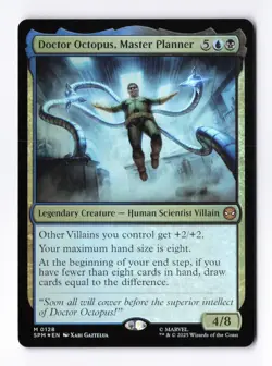 Doctor Octopus, Master Planner (Foil) 0128 (M) MTG Marvel's Spider-Man (SPM) - Image 1