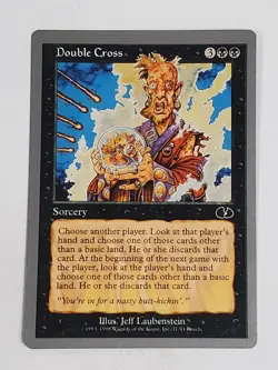 MTG Double Cross (Unglued/Black/C) - BGM - Image 1