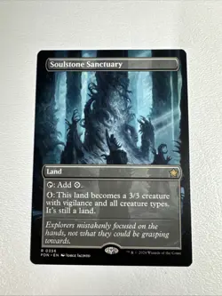 Soulstone Sanctuary - (Borderless) Regular #356 Foundations NM/MINT MTG - Image 1
