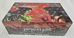 MTG The Brothers War Draft Booster Box SEALED - Image 1