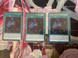 Yugioh! 3x/Playset Dark Spirit's Mastery Ultra Rare 1st Edition LED5-EN004 NM - Image 1