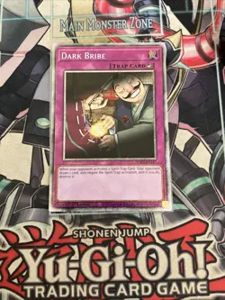 Dark Bribe Platinum Secret Rare RA03-EN187 Yugioh - Image 1