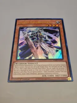 Yugioh! Silent Swordsman - RA02-EN011 - Ultra Rare - 1st Edition NM - Image 1