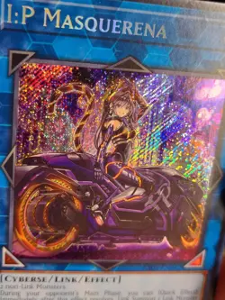 ** I:P MASQUERENA ** 1ST EDITION ALTERNATE ART RA02-EN042 SECRET RARE YUGIOH! NM - Image 3