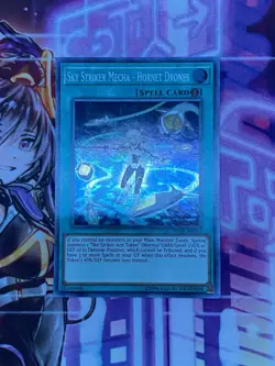 *** SKY STRIKER MECHA - HORNET DRONES *** DASA-EN033 MINT/NM SUPER RARE YUGIOH! - Image 1