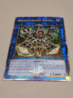 ** RELINQUISHED ANIMA ** 1ST EDITION QUARTER CENTURY RARE MP24-EN007 YUGIOH! NM - Image 1