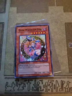 YUGIOH DARK MAGICIAN GIRL DPYG-EN008 SUPER 1ST ED VLP/NM - Image 2