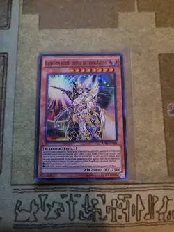 YUGIOH BLACK LUSTER SOLDIER ENVOY OF THE EVENING TWILIGHT AP08 SUPER UNLIMIT NM - Image 1