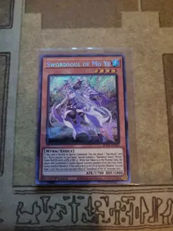 YUGIOH SWORDSOUL OF MO YE BODE-EN003 SECRET 1ST ED NM - Image 1
