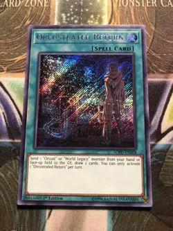 *** ORCUSTRATED RETURN *** 1ST EDITION SECRET RARE SOFU-EN058 YUGIOH! - Image 1