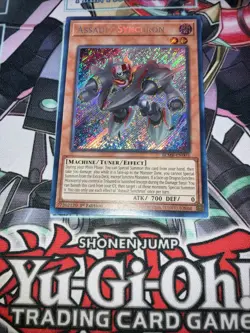 Assault Synchron Secret Rare 1st Edition BLMR-EN003 Yugioh - Image 1