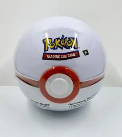 Brand New Sealed Pokemon Cards 2025 Poke Ball Tin B25 3 Booster Packs Premier - Image 1