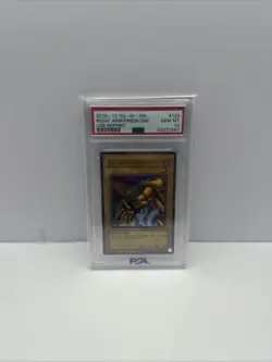 Yu-Gi-Oh Exodia LOB-122 Ultra Rare Trading Card 2010-17 Right Arm of ExodiaPSA10 - Image 1