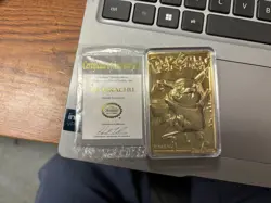 Pokemon Pikachu 1999 Trading Card 23K Gold-Plated, Limited Edition, Vintage - Image 4