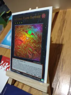 YuGiOh Card Infernal Flame Banshee AGOV-EN043 Ultra Rare 1st Ed Age of Overlord. - Image 2