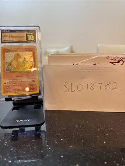 CGC 10 PRISTINE Pokemon Charmander 001/034 Trading Card Game Classic CLC psa - Image 1