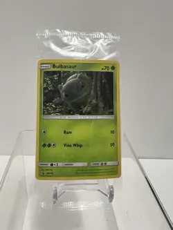 Pokemon Walmart Exclusive Sun Moon Detective Pikachu Promo Holo Bulbasaur SM198 - Image 1