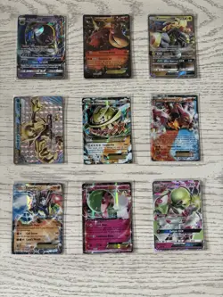 Pokemon Card Lot Of 9 - EX and GX cards, Good Condition - Image 1