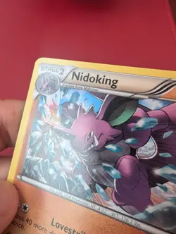 Nidoking 58/116 Plasma Freeze Non Holo Pokemon Card Excellent Condition - Image 5