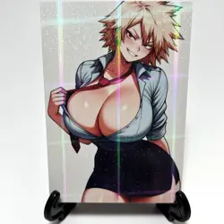 My Hero Academia Katsuki Bakugo Sexy Hot Anime Waifu Girl Goddess Story Art Card - Image 1