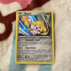 Pokemon TCG Jirachi Roaring Skies Holo Card 42/108 - Image 1