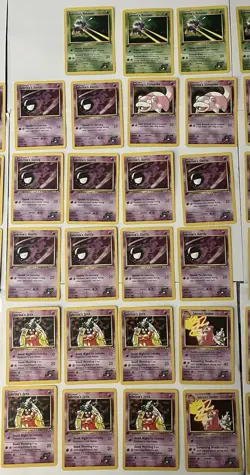 Pokemon TCG Gym Heroes Sabrina’s Cards Lot Of 67 1st Edition - Image 3