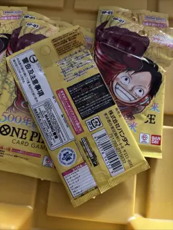 One Piece Card 8 Packs OP07 500 Years in the Future Japanes OP07 Sealed Booster - Image 3