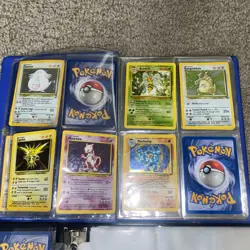 ULTRA PRO Pokemon Pikachu 3 Ring Binder & 90’s Charmander Card Book Holo Cards - Image 4