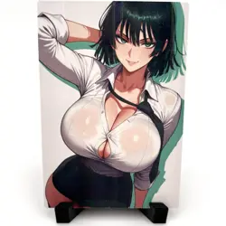 One-Punch Man Fubuki Sexy Anime Waifu Girl Doujin Lewd Goddess Story Art Card - Image 2