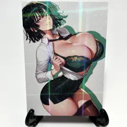 One-Punch Man Fubuki Sexy Anime Waifu Girl Doujin Lewd Goddess Story ACG Card - Image 2